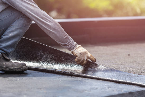 Professional Crawl Space Encapsulation technician working in Ogdensburg, WI